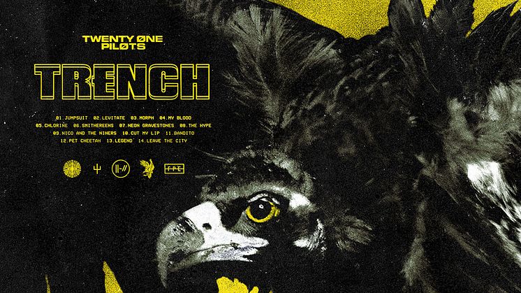 Twenty Øne Piløts - TRENCH artwork