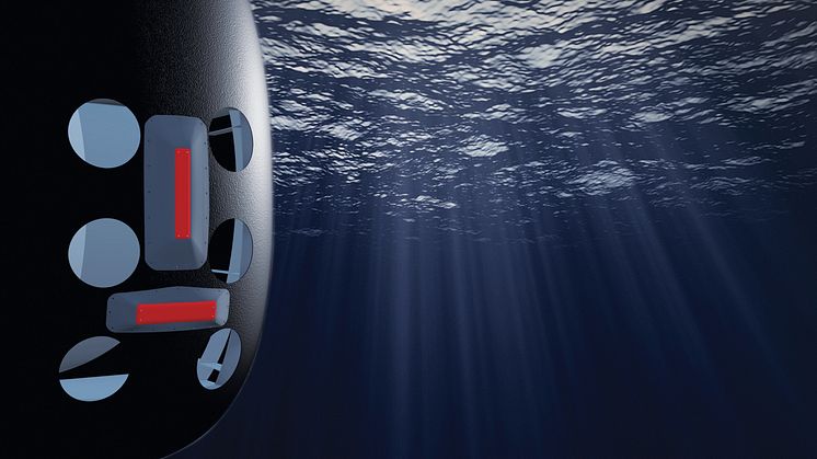 The SA9510S sonar detects mines, obstacles and the sea-floor in.	