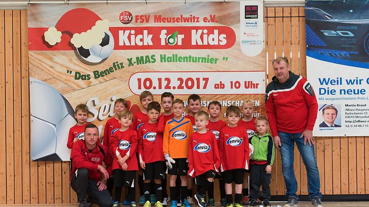 FSV Meuselwitz sammelte Spenden bei Benefizfußballturnier: Bärenherz erhält 1.700 Euro
