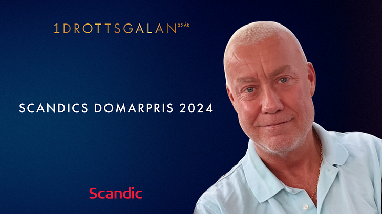 Kent Wilfordson får Scandics domarpris 2024