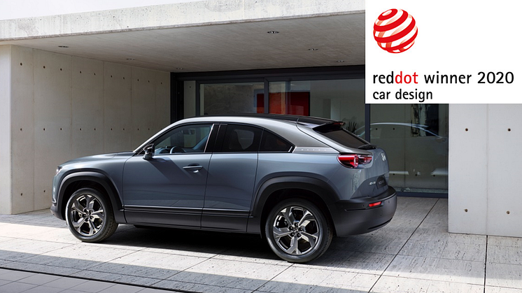 Red Dot design-utmärkelser till Mazda CX-30 och Mazda MX-30