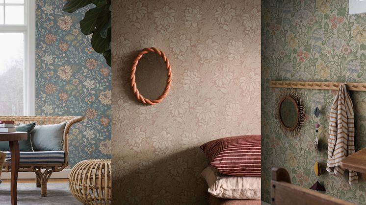 Boråstapeter releases wallpaper treasures from their archive