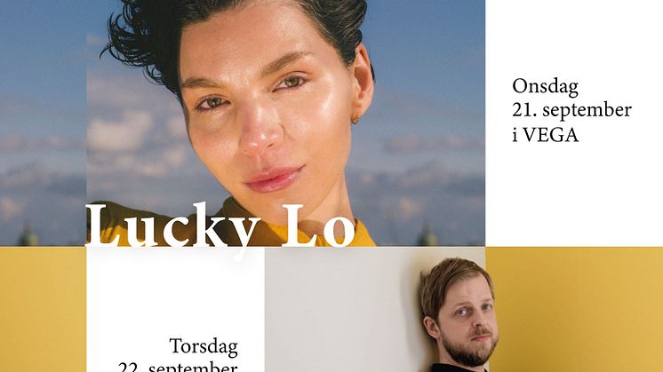 Girls in Airports møder Lucky Lo, Teitur og Mariam The Believer i VEGA 