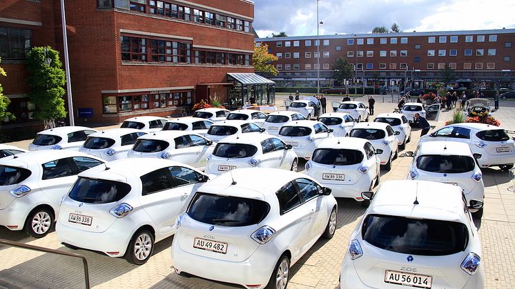 Gladsaxe Kommune sætter strøm til 27 biler