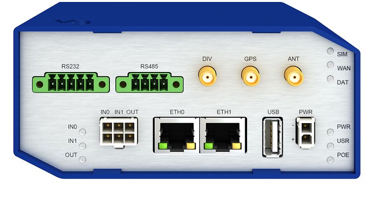 Spectre v3 i plastkapsling med RS-232 och RS-485 port