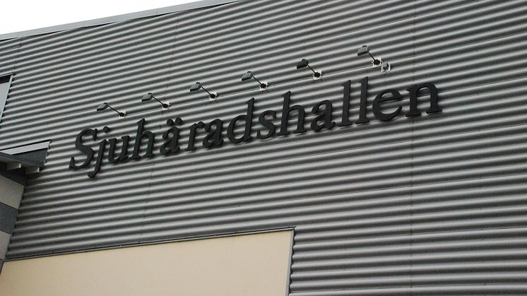 Sjuhäradshallen förvandlas till ett gymnastikens hus