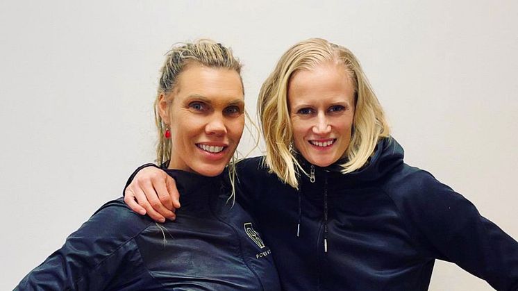 Kontrasternas möte med Carolina Klüft och Mikaela Laurén