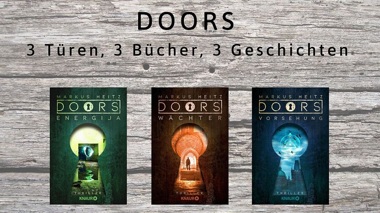 DOORS - das actiongeladene Mystery-Abenteuer von Markus Heitz geht in die zweite Runde