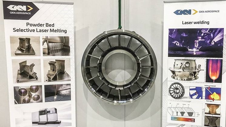 GKN Aerospace testar framgångsrikt nytt lättviktskoncept för turbinstruktur