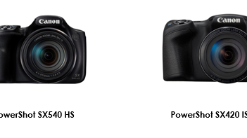 Kom ännu närmare med Canons nya, kompakta superzoom-kameror PowerShot SX540 HS och PowerShot SX420 IS