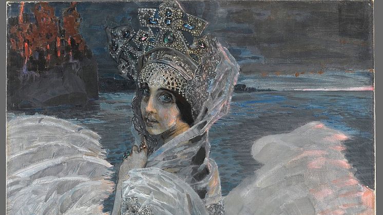 Mikhail Vrubel, The Swan Princess (1900). Copyright: The Tretyakov Gallery.