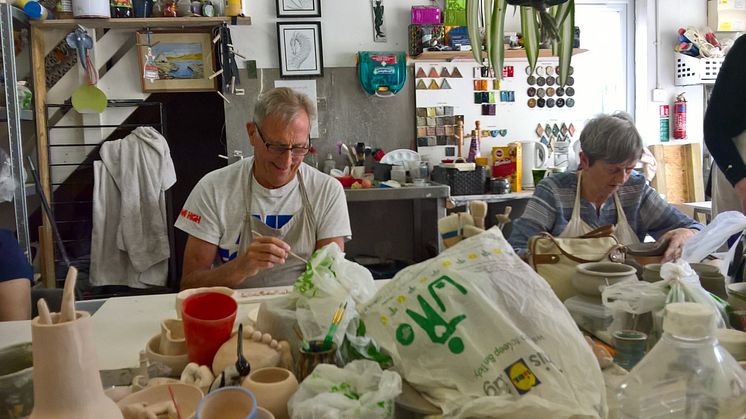 Weston-super-Mare resident credits stroke recovery to pottery classes