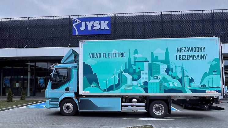 JYSK testuje zielony transport