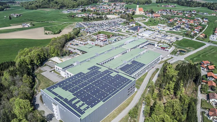 Med en kapacitet på 1.5 megawatt, är B&Rs solcellssystem den största självförbrukningsanläggning i sitt slag i Österrike idag. 