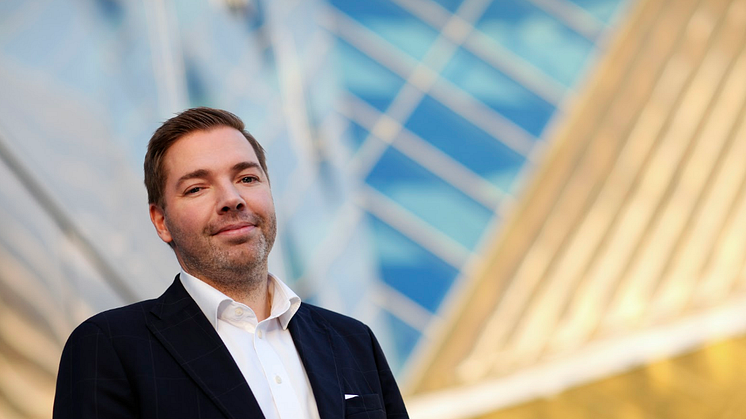 Lasse Waagbø, ny direktør for Clarion Hotel Trondheim  (Foto: Anne Lise Haugen)