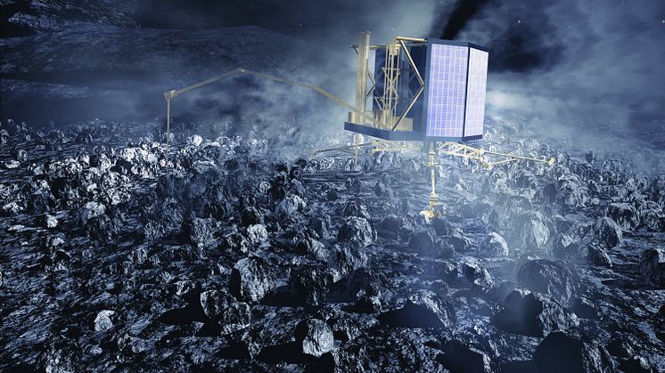 Pressinbjudan: Att angöra en komet - Rosetta sätter ned landare på kometkärna 12 november