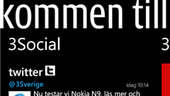 Mobiloperatören 3 släpper app för Windows Phone 7 – 3Sverige är appen för 3-kunder som vill ha koll