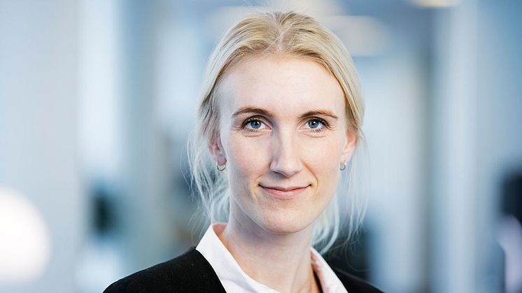 Anne Sofie Fisker, Nestlé, peger på, at erfaring ikke er alt i ansættelser: "Tro på de unge - på deres kompetencer og deres personlighed." Foto: Søren Svendsen