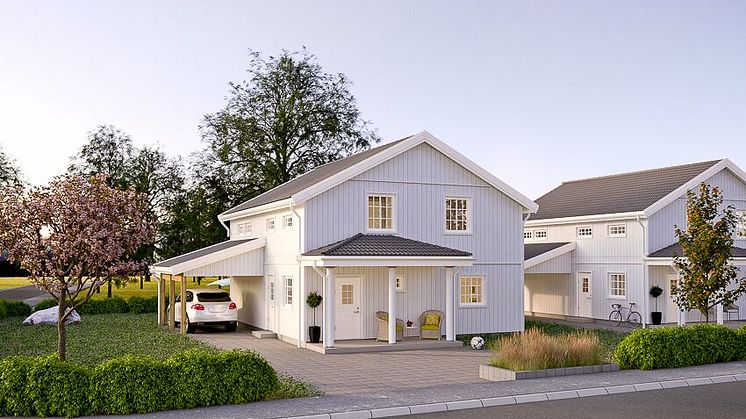 Nya hus säljstartade i Umeå