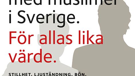 I solidaritet med muslimer i Sverige