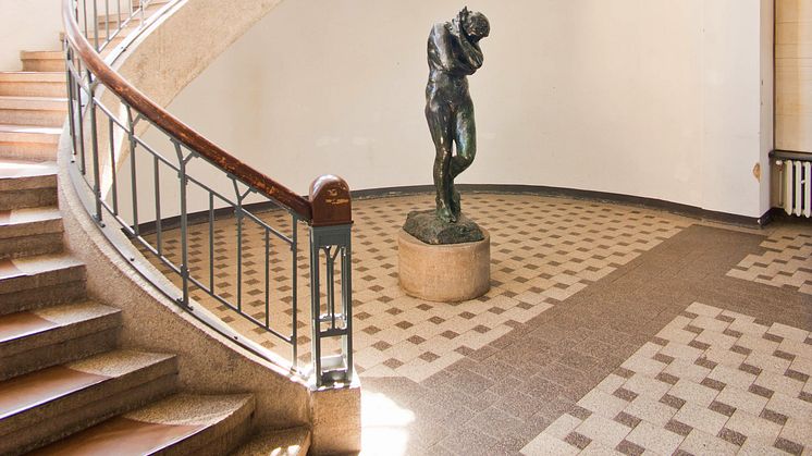 Bauhaus i Weimar – Henry van de Veldes trappehus i Bauhaus Universitetet