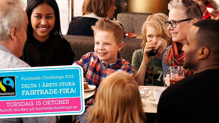 Över 48 000 fikar Fairtrade i Södermanlands län på torsdag