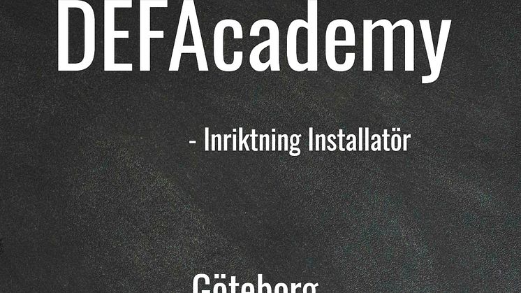 DEFAcademy, utbildning inom e-mobility