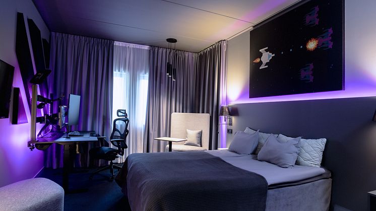 Room for Gaming, Quality Hotel Globe