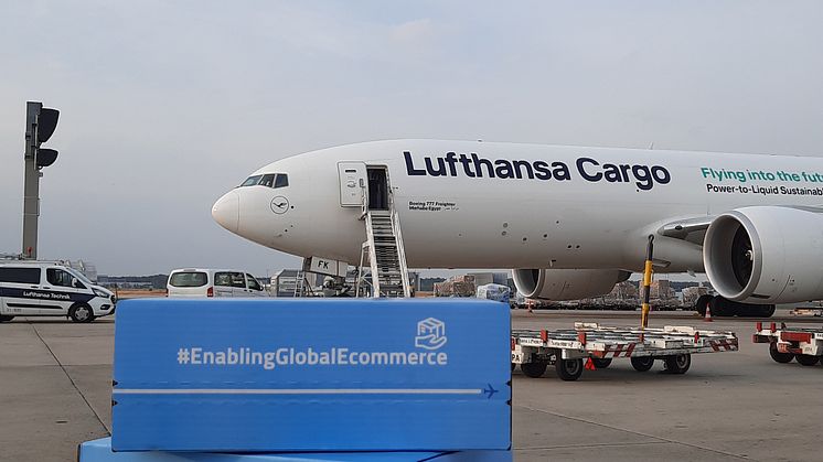 Lufthansa Cargo, heyworld and Customs broker strengthen eCommerce business in Frankfurt