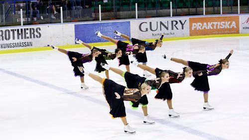 SM i teamåkning fingervisning inför VM i Göteborg