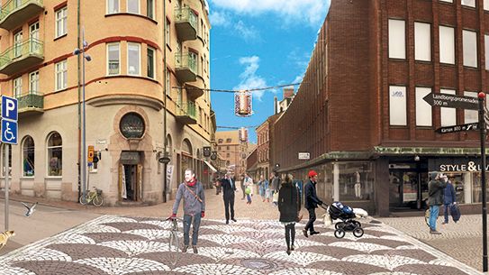 ​Vi rustar upp delar av Kullagatan och Lilla Torggatan