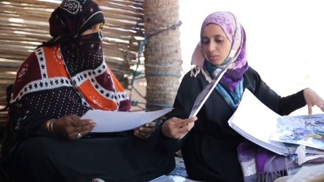 Intervju med Amira Al-Sharif  på Socotra Island, Jemen