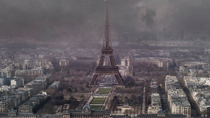 La pollution atmosphérique tamise la Ville Lumière