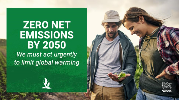 Nestlén uusi tavoite taistelussa ilmastonmuutosta vastaan: nollapäästöt vuoteen 2050 mennessä