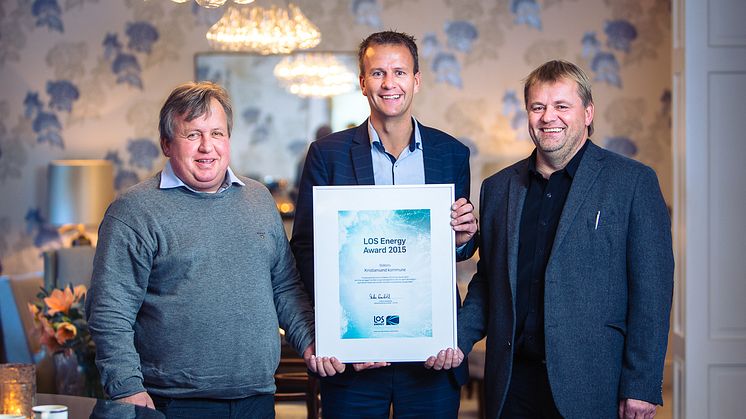 Kristiansand kommune vant i dag LOS Energy Award for sitt arbeid med energisparing.