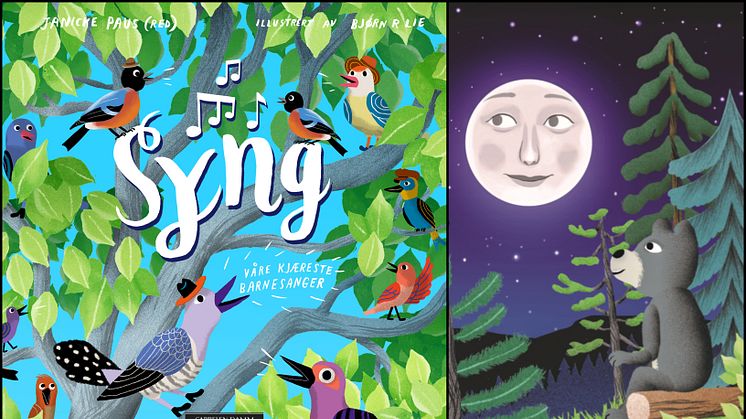 Husker du tekstene? Etter en eventyrlig suksess som app blir SYNG nå papirbok med enda flere kjente norske barnesanger.