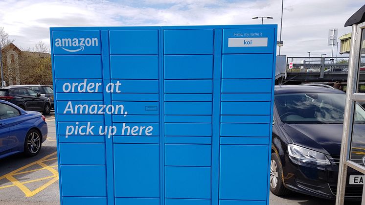 New Amazon Hub Lockers benefit West Midlands Railway passengers 