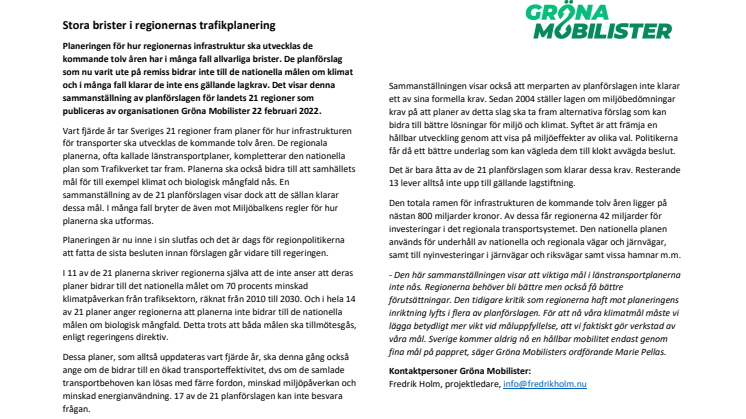Rapport_Stora brister i regionernas trafikplanering_220222.pdf