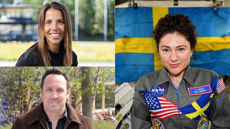 Charlotte Kalla, Dean A Shepherd och Jessica Meir blir nya hedersdoktorer vid Luleå tekniska universitet.