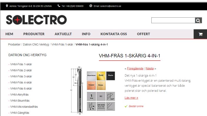 Förbättrad och förenklad online beställning