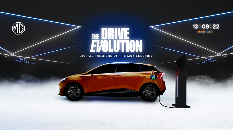 MG Drive EVolution - Digital premiär för MG4 Electric