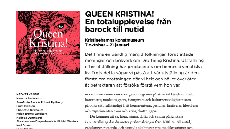 Queen Kristina!