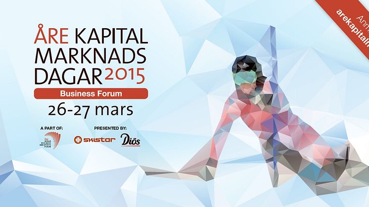 Anmäl dig till Åre Kapitalmarknadsdagar 26-27 mars 2015