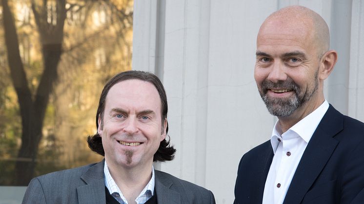 Anders Dudley, försäljningschef och Björn Lantz, VD på byBrick AB