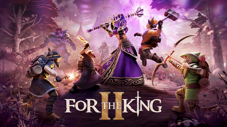 FOR THE KING II LAUNCHES TODAY ON STEAM! 