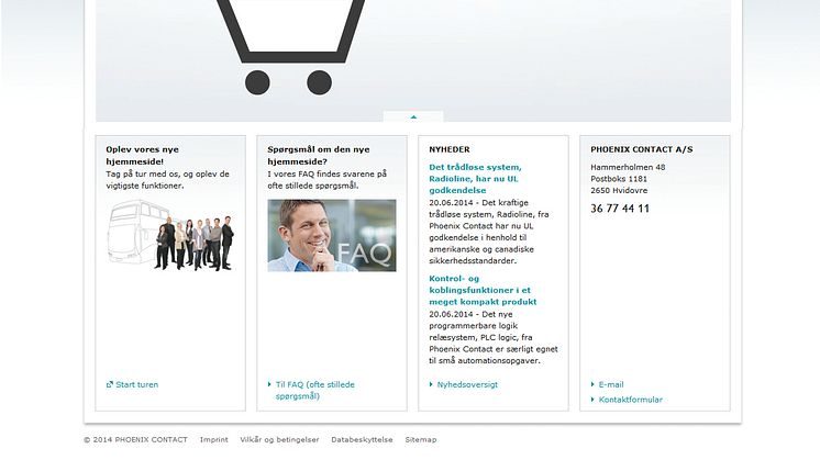 Phoenix Contact A/S lancerer ny hjemmeside og e-shop