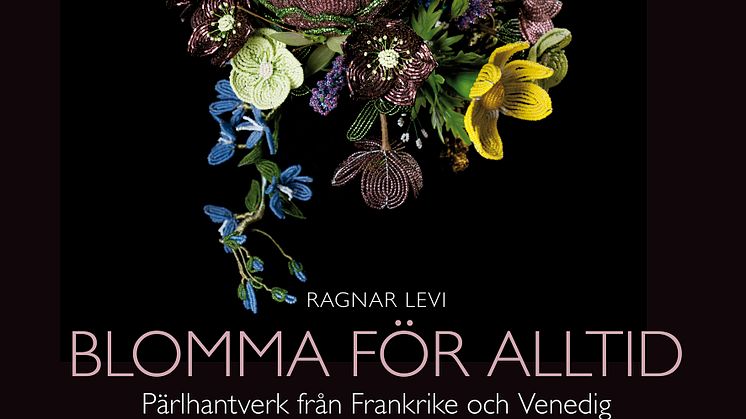 Blomstrande bok om pärlhantverk släpps den 3 oktober