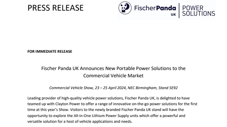 Fischer Panda UK CV Show 2024 Preview .pdf