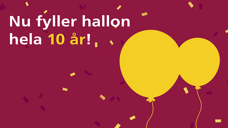 Hipp hipp hallon - Sveriges enklaste mobiloperatör firar tio år