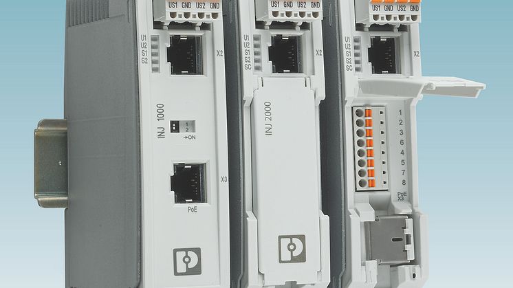 Power over Ethernet-injektorene fra Phoenix Contact har nå ATEX-godkjenning.